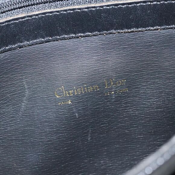 Dior Cd Black Leather Shoulder Bag (Pre-Owned) - Picture 13 of 16